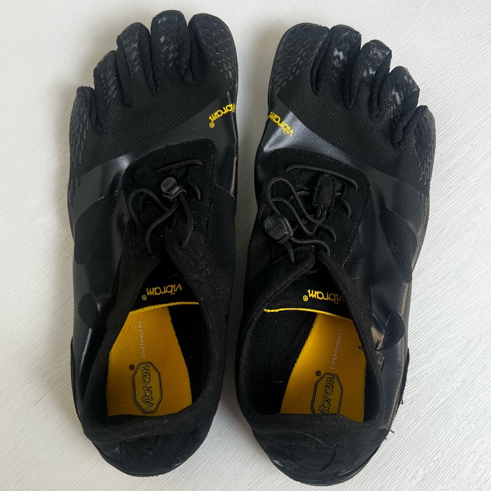 Vibram FiveFingers KSO EVO Shoe Mens EU 42 US 9.5-10 Minimalist Barefoot Black